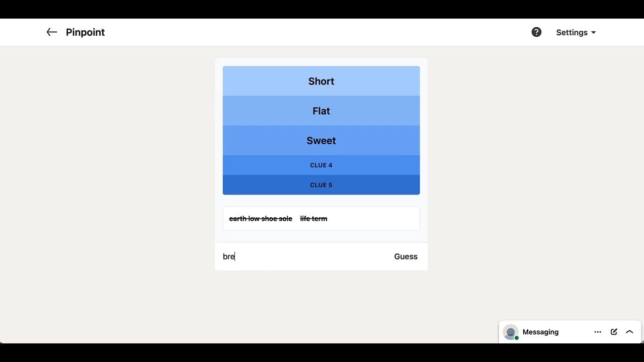 Pinpoint Answer Video Guide