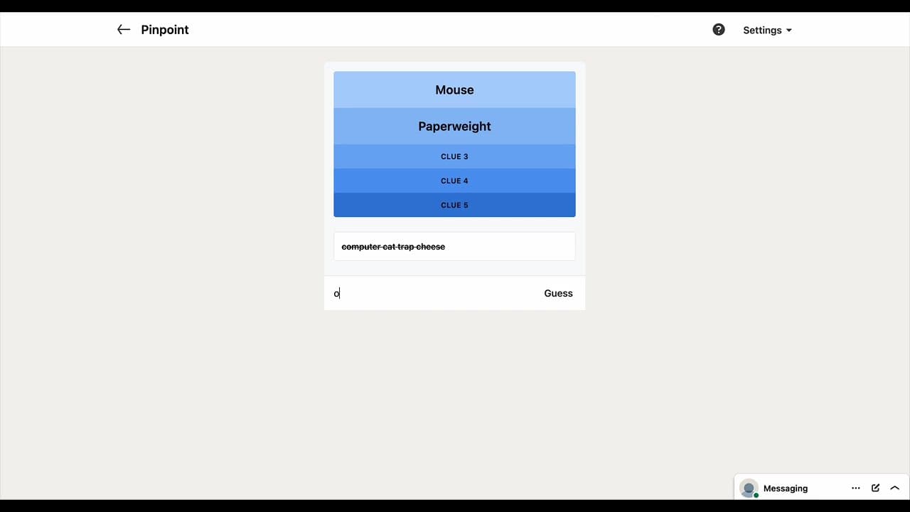 Pinpoint Answer Today - Video Solution