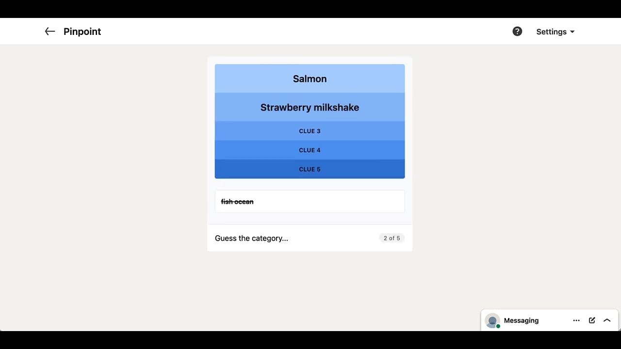 Pinpoint Answer Video Guide